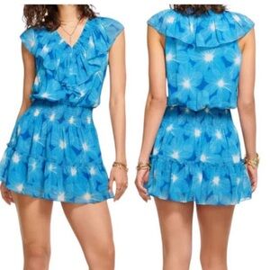 Ramy Brook Danica ruffle detail dress